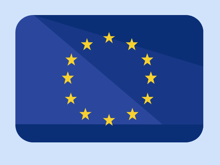  Die Flagge der EU